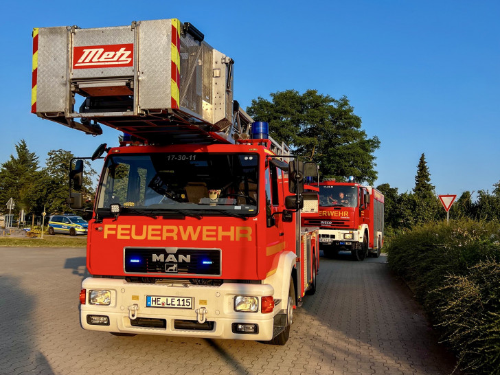 Die Feuerwehr war zum Discounter ausgerückt.