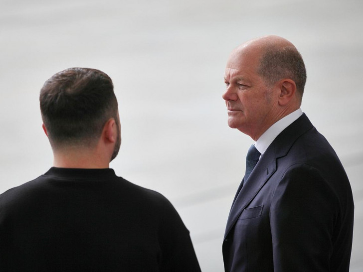 Wolodymyr Selenskyj und Olaf Scholz (Archiv)