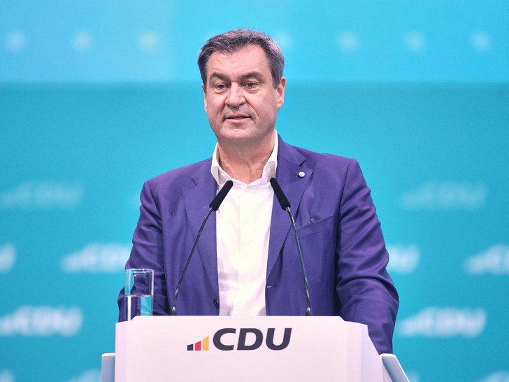 Markus Söder bei CDU-Parteitag (Archiv)