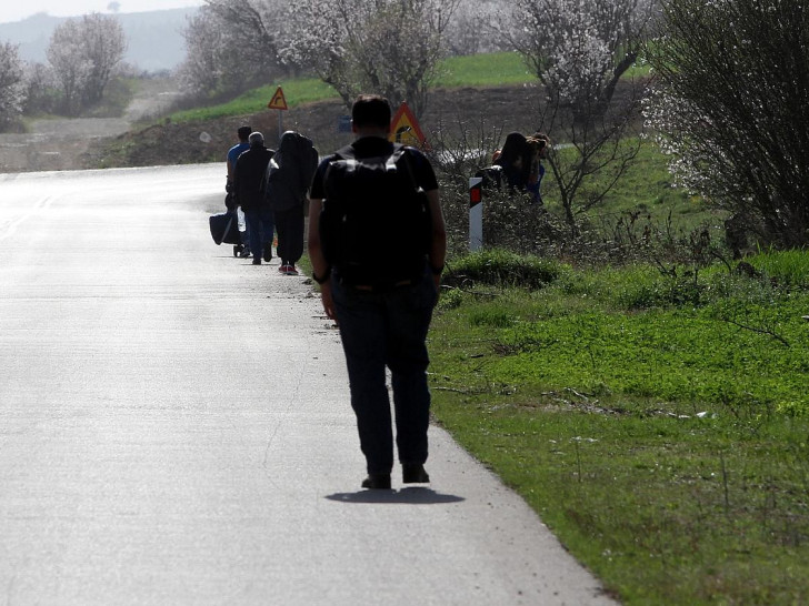 Flüchtlinge auf der Balkanroute (Archiv)