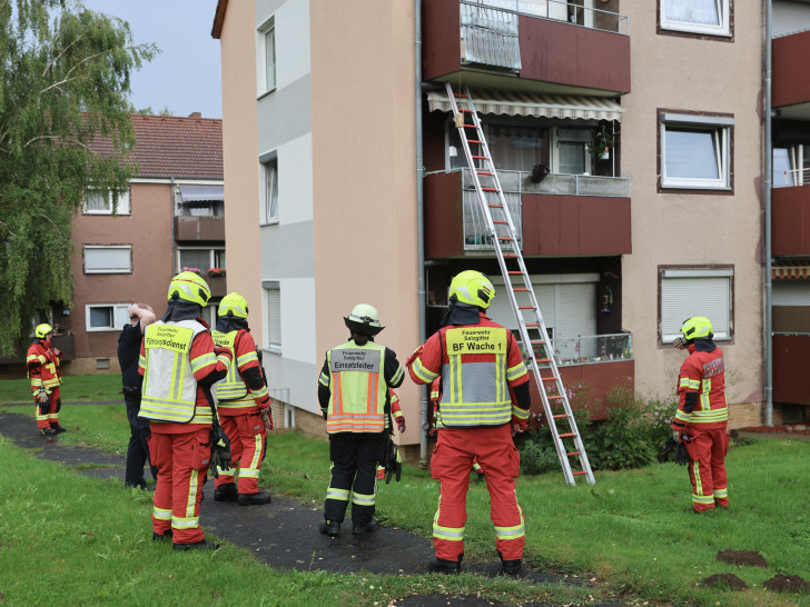  Am Montag kam es in Thiede zu einem Feuerwehreinsatz.