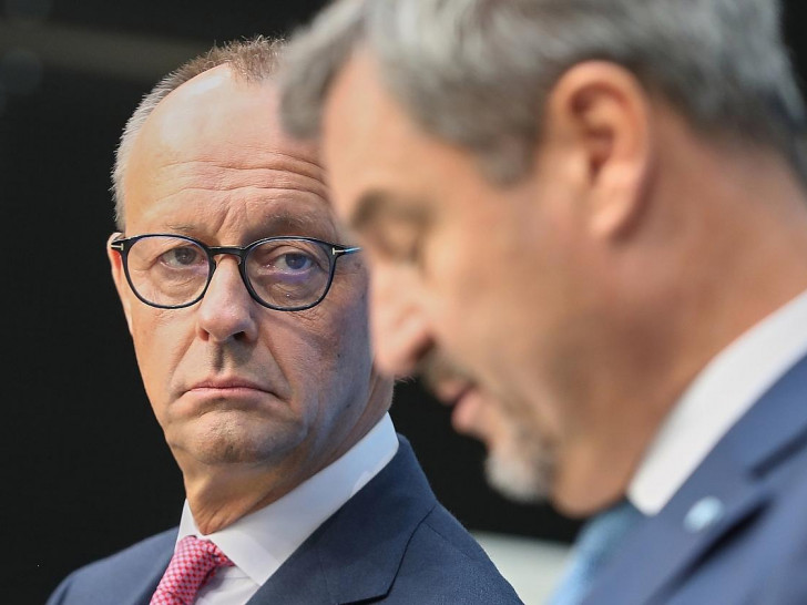 Friedrich Merz und Markus Söder am 17.09.2024