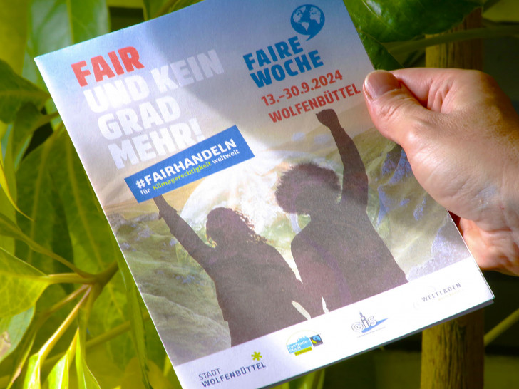 Flyer zur Fairen Woche in Wolfenbüttel.