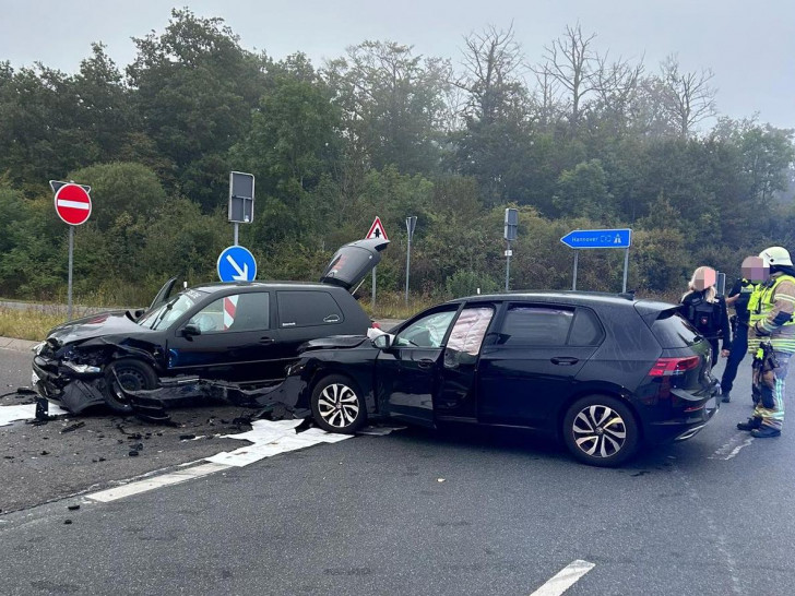 An der Auffahrt zur A2 hatte es gekracht.