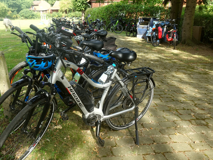 Am vergangenen Wochenende fand eine Fahrradschnitzeljagd statt.