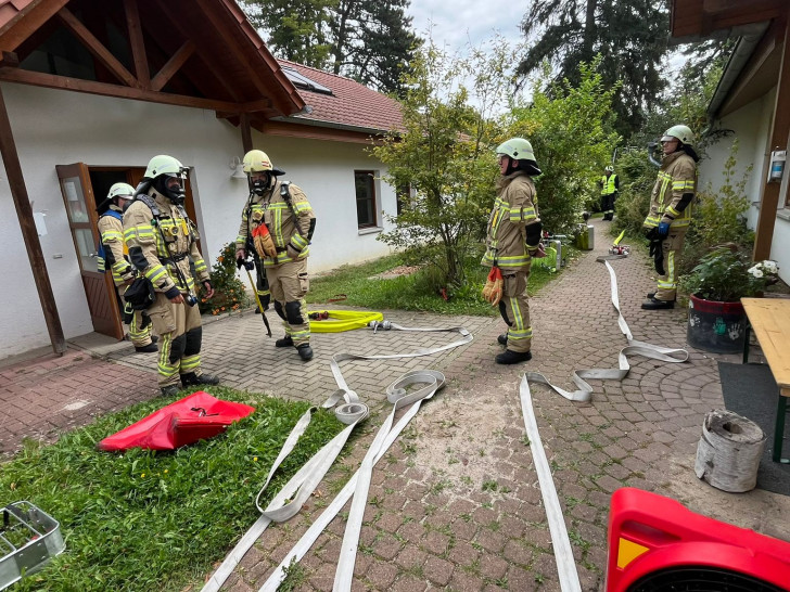 Die Feuerwehr war rund 1,5 Stunden im Einsatz.