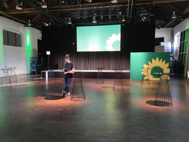 Grünen-Wahlparty in Brandenburg am 22.09.2024