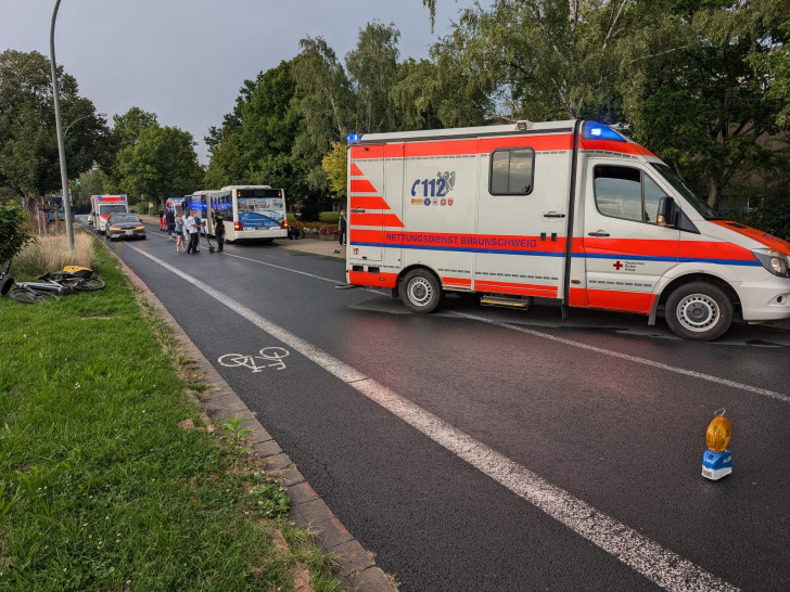 Auf der Cranachstraße kam es am Abend zu einem Unfall. 