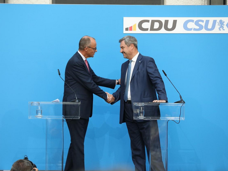 Friedrich Merz und Markus Söder am 17.09.2024