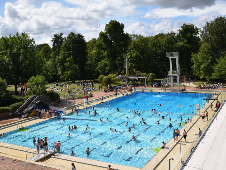 Freibad Bürgerpark.