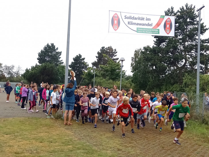 Viele junge und motivierte Läufer gingen an den Start.