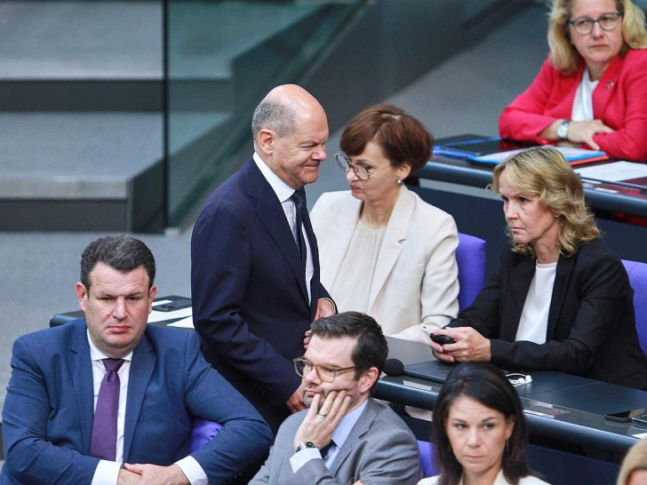 Olaf Scholz und Ampel-Minister (Archiv)