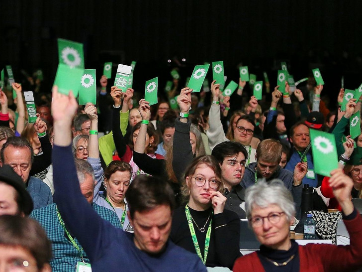 Abstimmung auf außerordentlichem Grünen-Parteitag am 26.01.2025