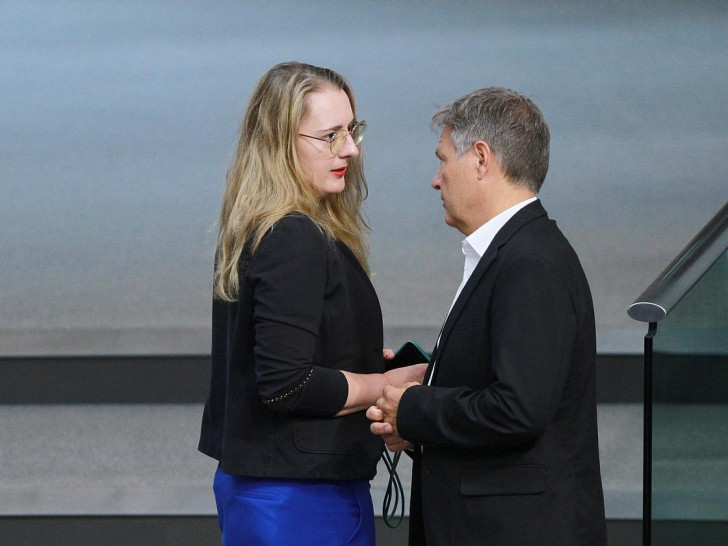 Katharina Dröge und Robert Habeck (Archiv)