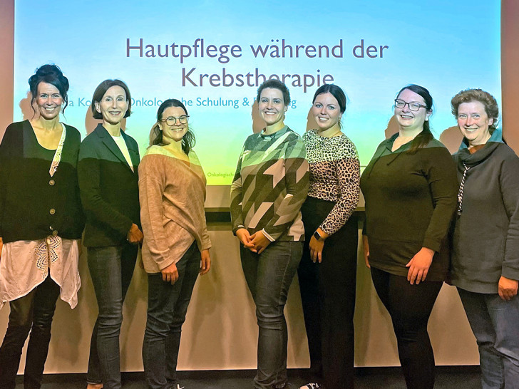 Das Veranstaltungsteam: Ulrike Engel, Silvia Konrad, Gesine Lorenz, Michaela Schmidtke, Laura Brunn, Nicole Zapart und Kerstin Koch (v. li.). 