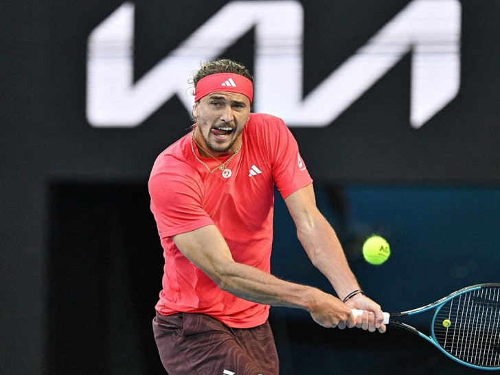 Alexander Zverev im Finale der Australian Open 2025