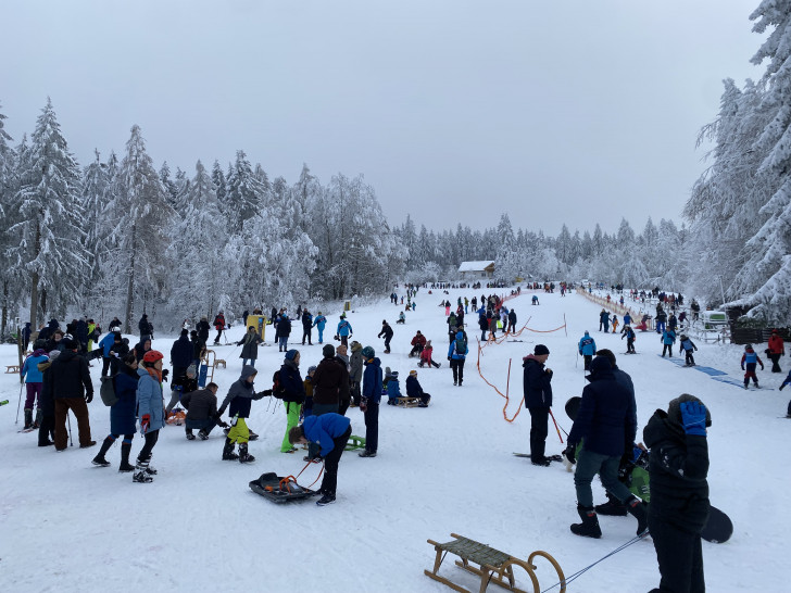 Winterspaß in Hahnenklee.