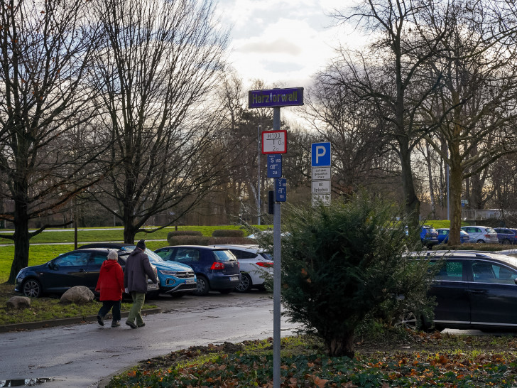 Dieser Parkplatz wird an zwei Tagen nicht zur Verfügung stehen. Archivbild