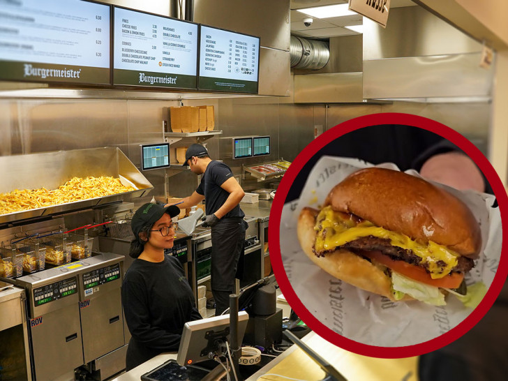 In den Schloss-Arkaden bietet Burgermeister nun frische Burger mit Berliner Flair an.