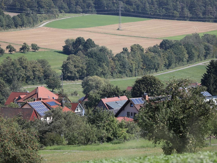 Häuser in einem Dorf (Archiv)