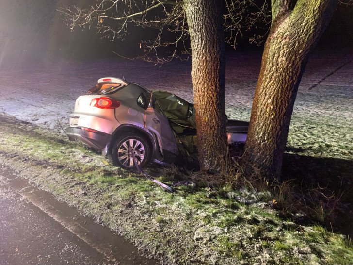 Der Fahrer konnte nur noch tot geborgen werden.