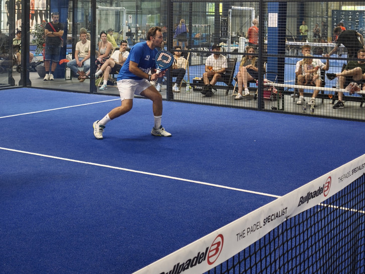Archiv-Foto von einem Padel-Turnier auf der Anlage in Braunchweig.