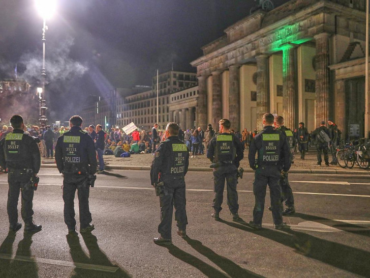 "Smoke-in" vor dem Brandenburger Tor (Archiv)
