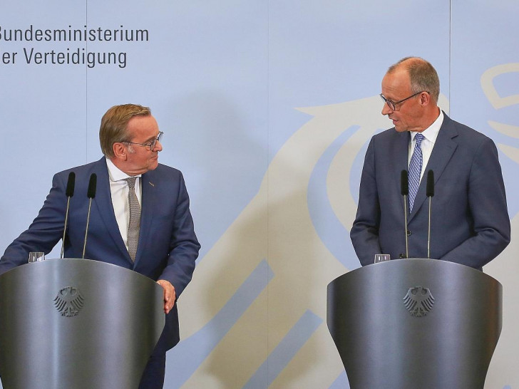 Boris Pistorius und Friedrich Merz (Archiv)