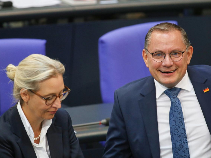 Alice Weidel und Tino Chrupalla (Archiv)