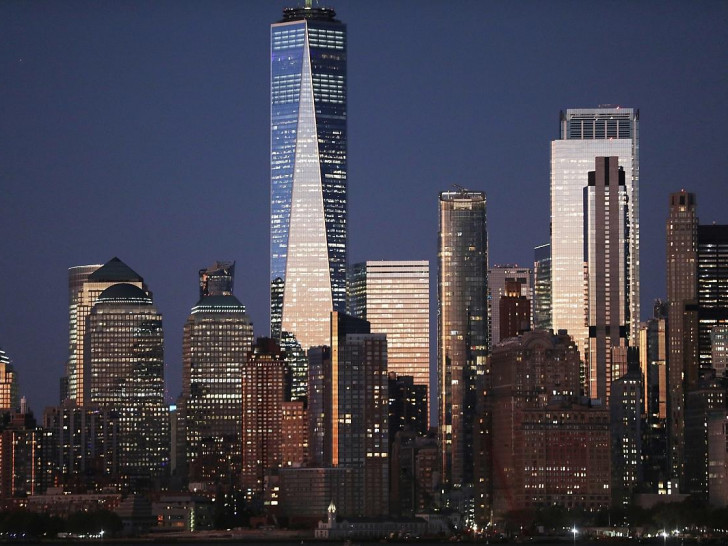 Financial District von New York City (Archiv)