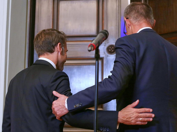 Emmanuel Macron und Friedrich Merz (Archiv)
