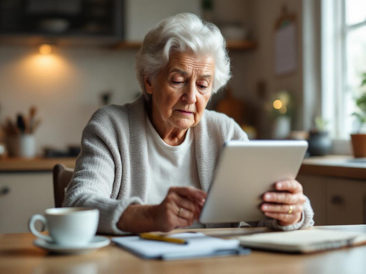 Auch ältere Menschen werden in die digitale Welt gezwungen.