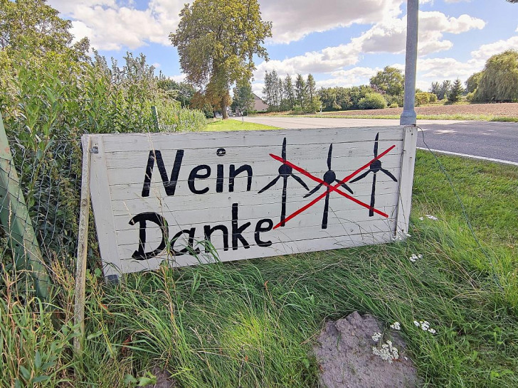 Protest gegen neue Windräder (Archiv)