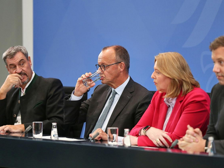 Söder, Merz, Bas und Klingbeil (Archiv)