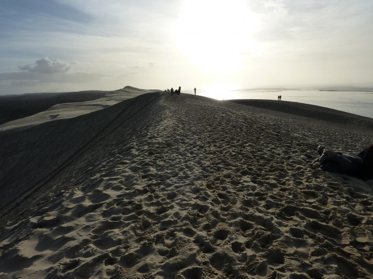 Arcachon an der Atlantikküste ist vor allem durch die Dune du Pilat - die höchste Wanderdüne Europas - bekannt.