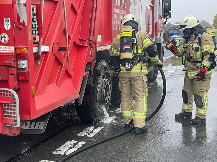 Feuerwehr an der Einsatzstelle (Archiv)