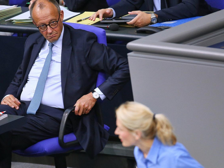 Friedrich Merz und Ines Schwerdtner (Archiv)