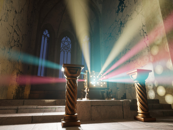 Ein wichtiger Bestandteil der digitalen Rekonstruktion: Der Krodo Altar im Dom.