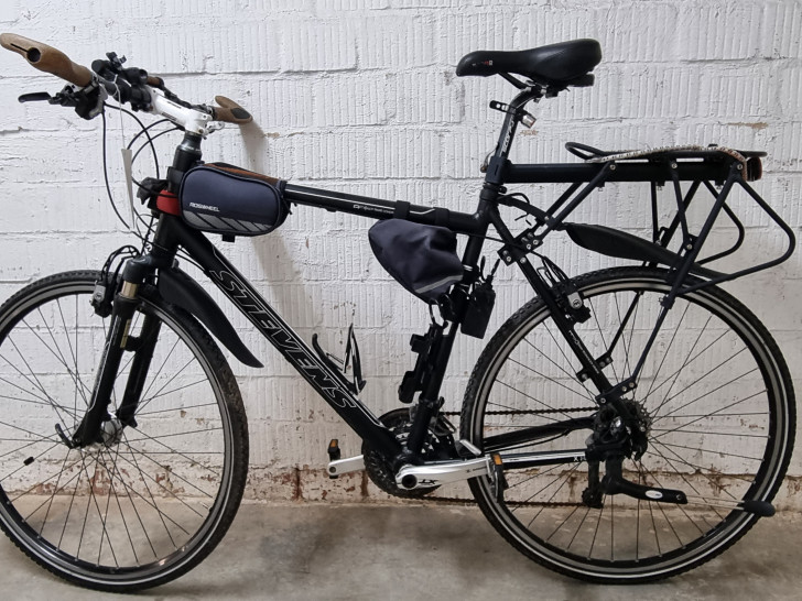 Das aufgefundene Fahrrad.