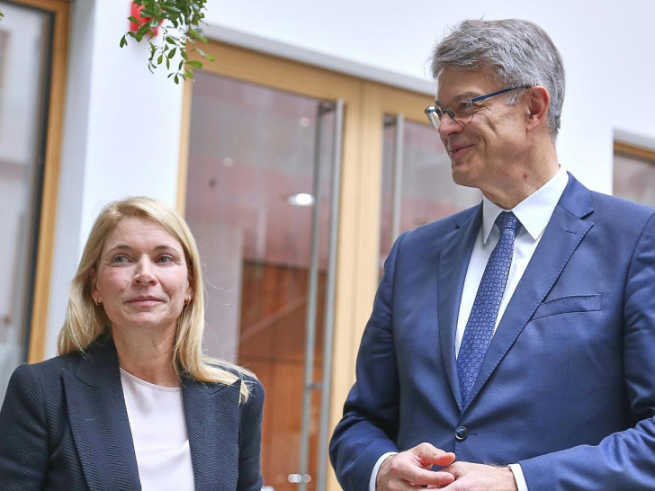 Evelyn Palla und Parick Schnieder (Archiv)