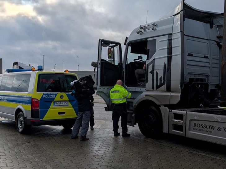Kontrollsituation bei der A29 (Archiv)