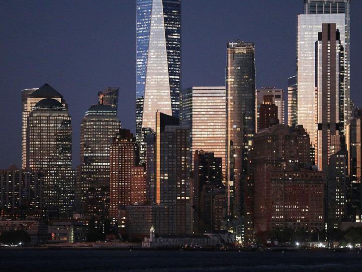 Financial District von New York City (Archiv)