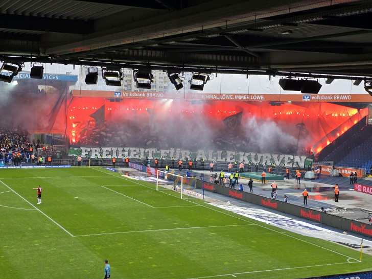 Am gestrigen Sonntag fand das Derby gegen Hannover 96 statt.