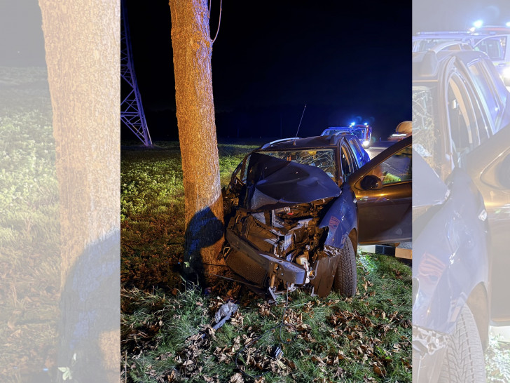 Auf der K42 kam es am Donnerstagabend zu einem Unfall.