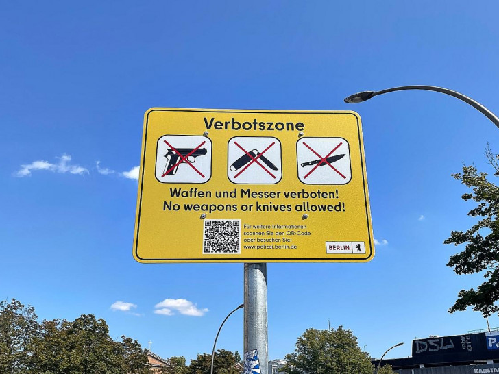 Waffenverbotszone in Berlin (Archiv)