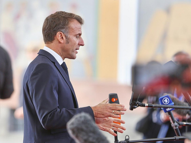 Emmanuel Macron am 01.10.2025