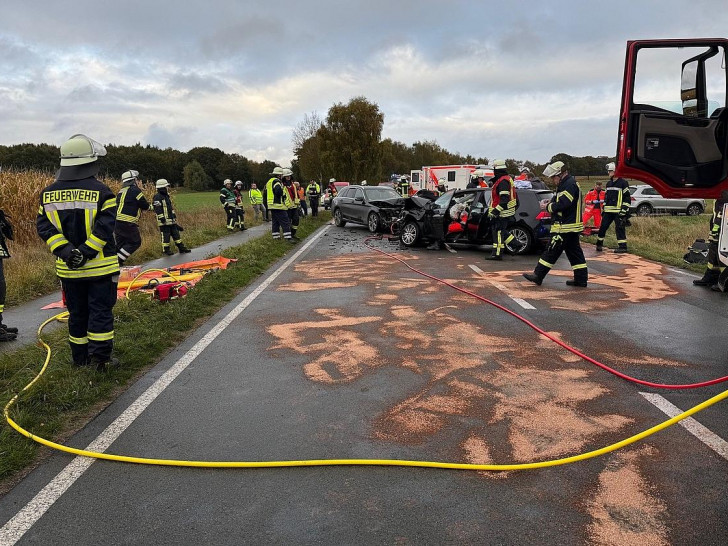 Schwerer Unfall bei Sittensen (Archiv)