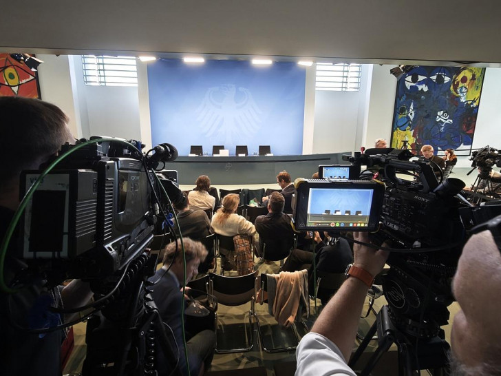 Pressekonferenz nach Koalitionsausschuss am 09.10.2025