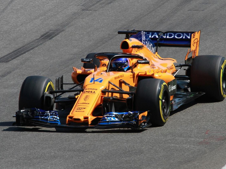 Formel-1-Rennauto von McLaren (Archiv)