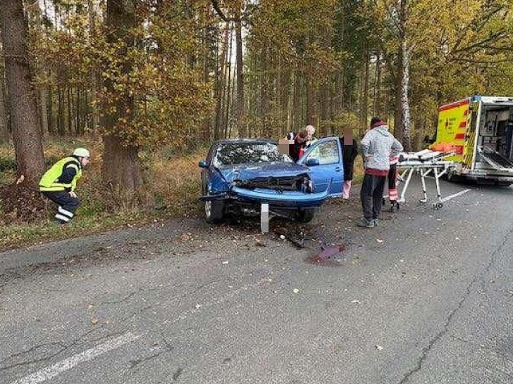 Unfallstelle K 61 (Archiv)